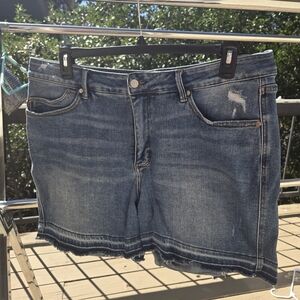Judy Blue Classic Blue Jean Shorts 2XL